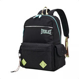 Mochila Urbana Everlast Bolsillo Anti Robo + Llavero Regalo