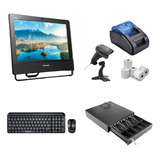 Kit Punto De Venta Pos Barato Pc + Lector + Miniprinter