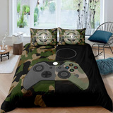 Gamer Juego De Ropa De Cama Para Adolescentes, Niños, ...