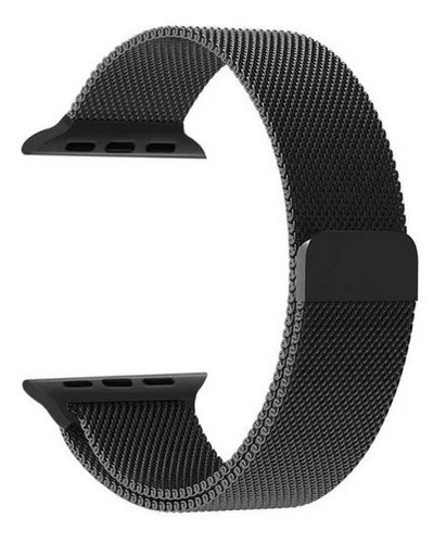 Correa Banda Magnética Compatible Apple Watch 42mm Negro