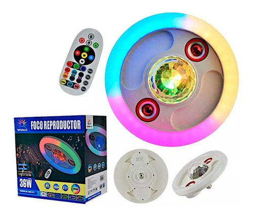 Bocinas Compatibles Con Bluetooth Con Rgb, Led Strip 36w