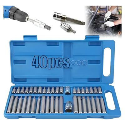 Puntas Bristol, Torx Y Hexagonal Para Matraca 3/8 Y 1/2