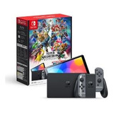 Nintendo Switch Oled- Edición Super Smash Bros Con 4 Juegos 