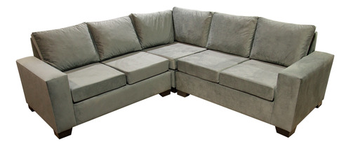 Sillon Rinconero Sofa Esquinero Chenille 250 X 250 Living