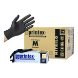 Guantes Nitrilo Negro Cajon Bulto De 10 Cajas X 100 Unidades