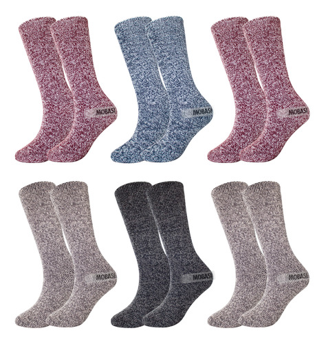 X6 Pares Calcetines Mujer Ultra Térmicos Chiporro Invierno