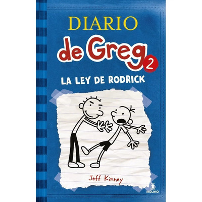 Libro Diario De Greg 2, La Ley De Rodrick, De Jeff Kinney | Envío gratis