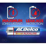 Acdelco, Superpilas Alcalinas Aaa, Ac274, 1, 1