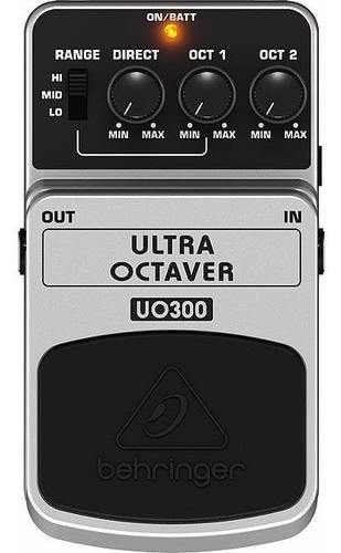 Behringer Uo300 Ultra Octaver Pedal Guitarra Octavador