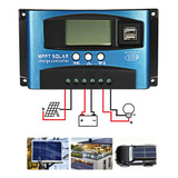 Regulador De Carga Solar Mppt 30a-100a 12v/24v, Controlador
