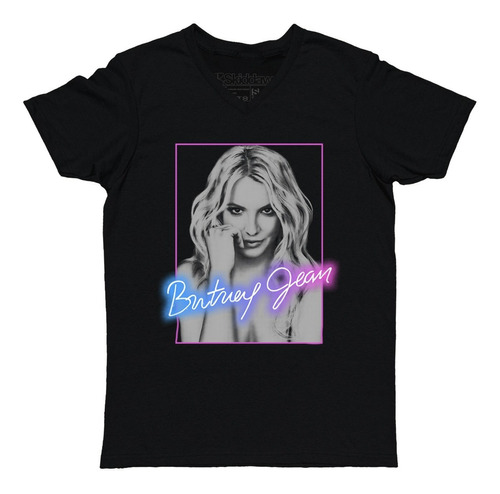 Britney Spears Britney Jean Playera Cuello En V Neck Hombre