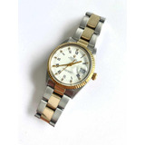 Reloj Rolex Date  15000 Combinado Fondo Blanco