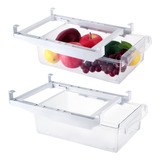 Organizador Cajones Nevera 2 Pack, Estante Frigorífico Fruta