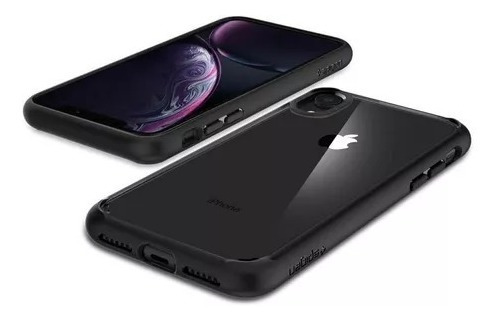 Capa Spigen Ultra Hybrid Matte Black Case Para iPhone XR