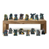 Transformers Centro De Mesa Kit Com 16 Displays 20 Cm Mdf