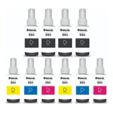 Kit 10 Refil Tinta Para Uso Epson 664 L455 L495 L380 Cmyk