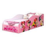 Cama Infantil Minnie Princesa Quarto De Meninas Rosa Oferta