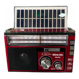 Radio Retro Am/fm Bluetooth Recargable Vingate Usb Solar