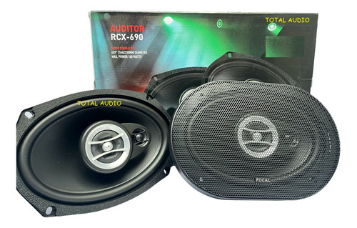 Par Bocinas Focal Auditor Rcx 690 6x9 80w Rms/160w Max 3vías