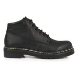 Borcego Bota Negro Cuero Briganti Mujer Zapato - Mcbo24925