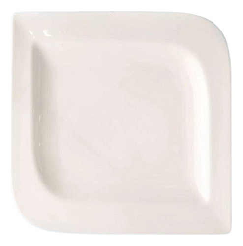 X 4 Fuente Cuadrada Con Ala Horeca Harmony 26 Cm Porcelana M