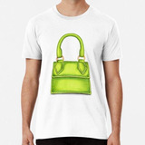 Remera Lindo Bolso Verde Algodon Premium