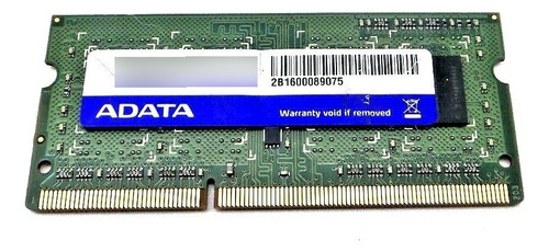 Memoria Ram Notebook Adata 2gb Ddr3 10600 Usada 1333