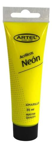 Acrílico Artel 35ml - Coleccion Completa Color Amarillo Neon 820