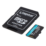 Microsd 128gb Kingston Canvas Go Plus Sdcg3 Uhs-i U3 V30 A2