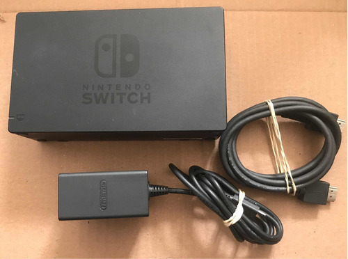 Nintendo Switch Base De Gamepad Original C/cargador Y Hdmi