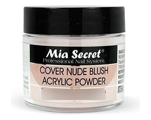 Mia Secret Cover Nude Blush - Polvo Acrílico De 1 .