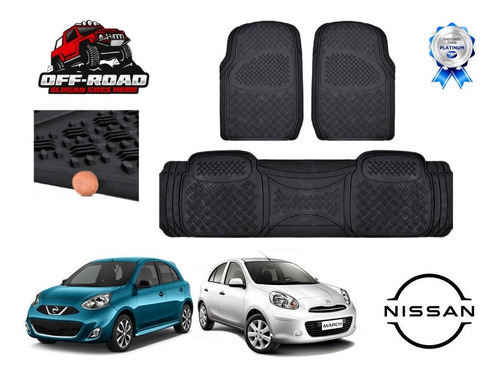 Tapetes Off Road Uso Rudo Nissan March 2014 A 2020