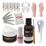 Kit Completo Acabamento Profissional De Unhas Kit Manicure