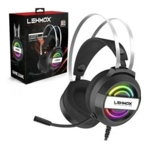 Fone De Ouvido Headphone Gamer Lehmox Usb+3.5mm Led Gt-f5