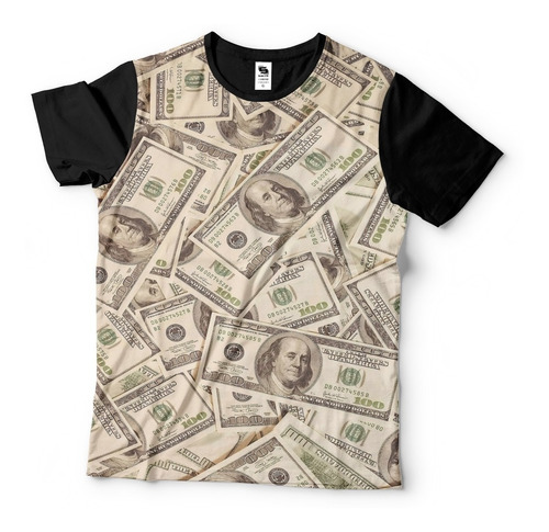 Camisa Camiseta Dollar Dolar Swag Moda Estampada