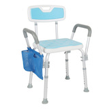 Blessreach Asiento De Silla De Ducha Porttil Fcil De Montar,