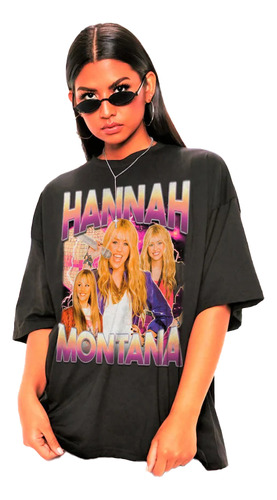 Playera Hannah Montana, Camiseta Miley Cyrus