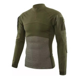 Camisas De Hombre Combate Militar Suéter Táctica Casual2024