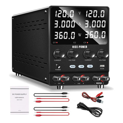 30V 5A 120v 720w 240v 3a Fuente De Alimentación Regulable 12v 36v 6a Doble Canal Para Galvanoplastia Prueba de luz LED laboratorio | Envío gratis