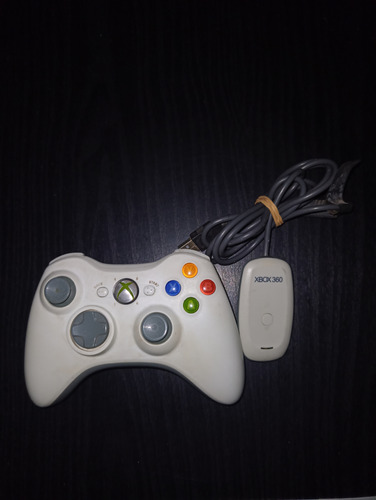 Joystick+receptor Wireless Microsoft Xbox360 Para Pc