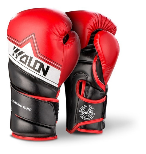 Guantes Wolon Fighter Ki Box Boxeo Muay Thai Kick Boxing Mma