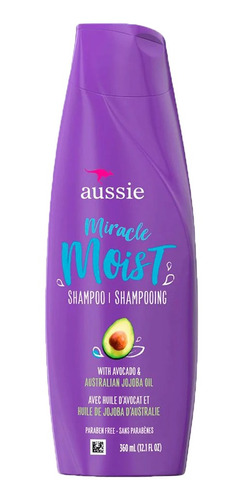 Shampoo Miracle Moist Avocado 360ml - Aussie
