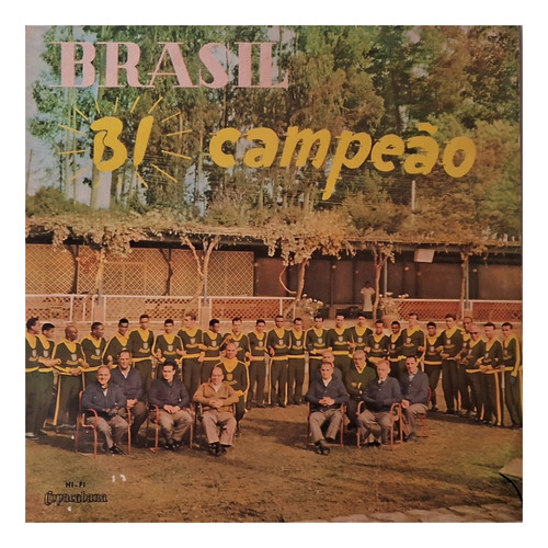 Lp Brasil Bi- Campeão 1962 Copacabana 