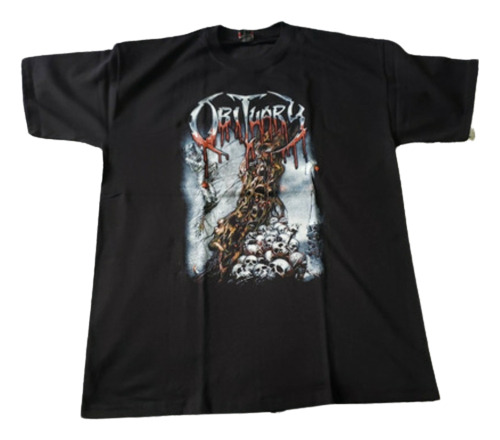 Playera Obituary Resurreccion Grande