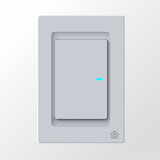 Interruptor Inteligente Ws01-1 Netzhome Color Blanco Voltaje Nominal 230v