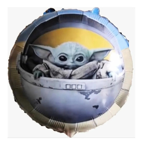 Star Wars Globo Metalizado Para Cotillón Cumpleaños 