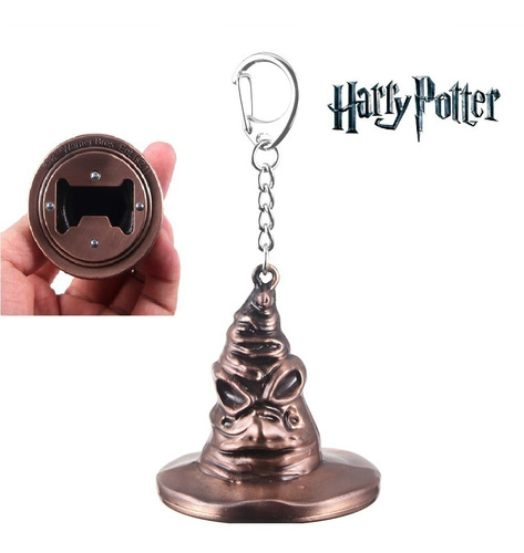 Llavero Harry Potter Destapador Sombrero Seleccionador Metal