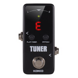 Effect Pedal Music Instrument Acessórios Pedal Tuner For