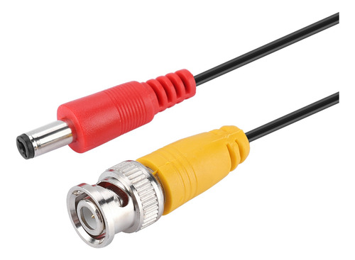 Cabo De Extensão Bnc + Dc Cctv De 2,1 Mm Cabo Coaxial De Víd