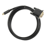Cable Usb C A Vga 1.8m Instalación Plug And Play